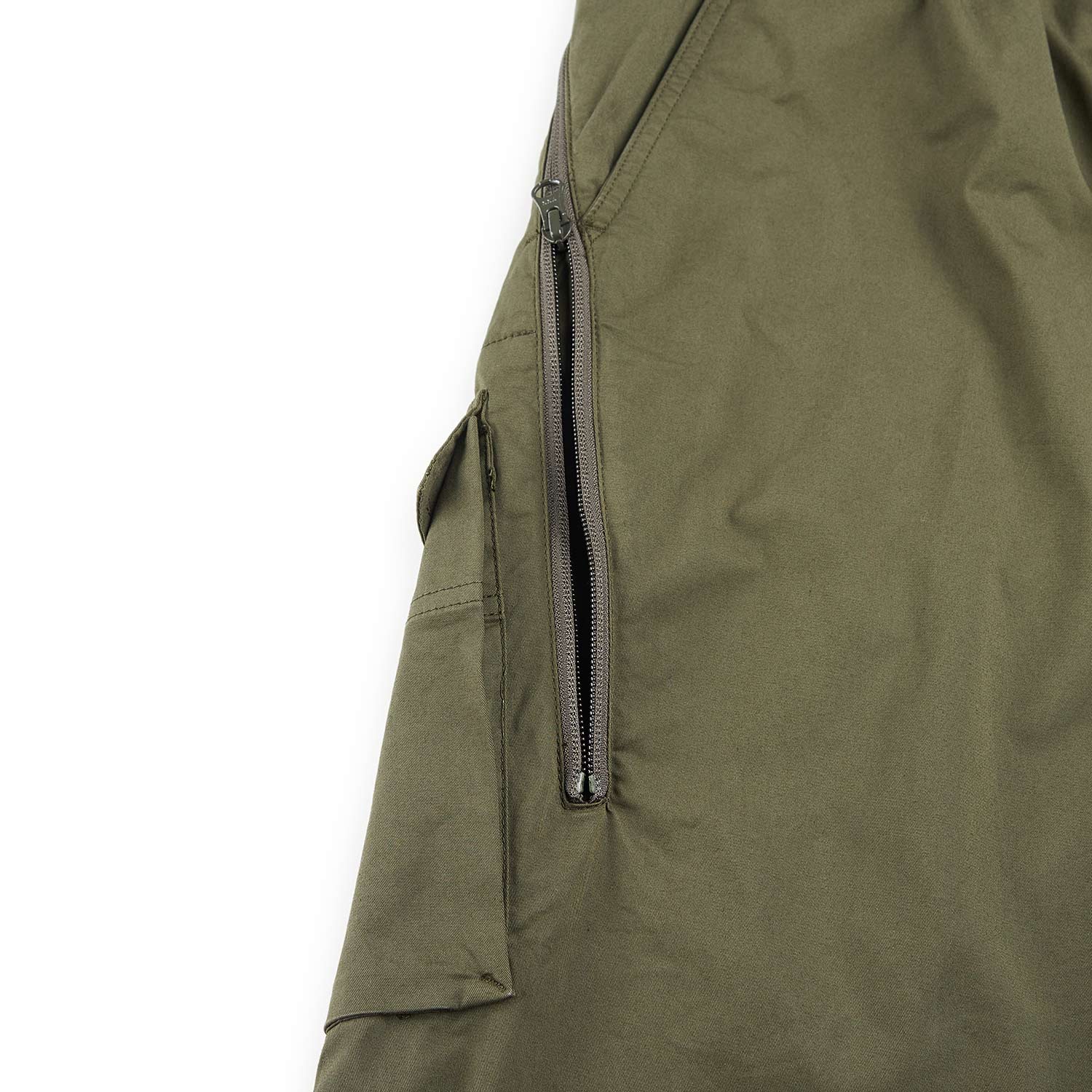 stone island ghost piece cargo pants (olive) - a.plus