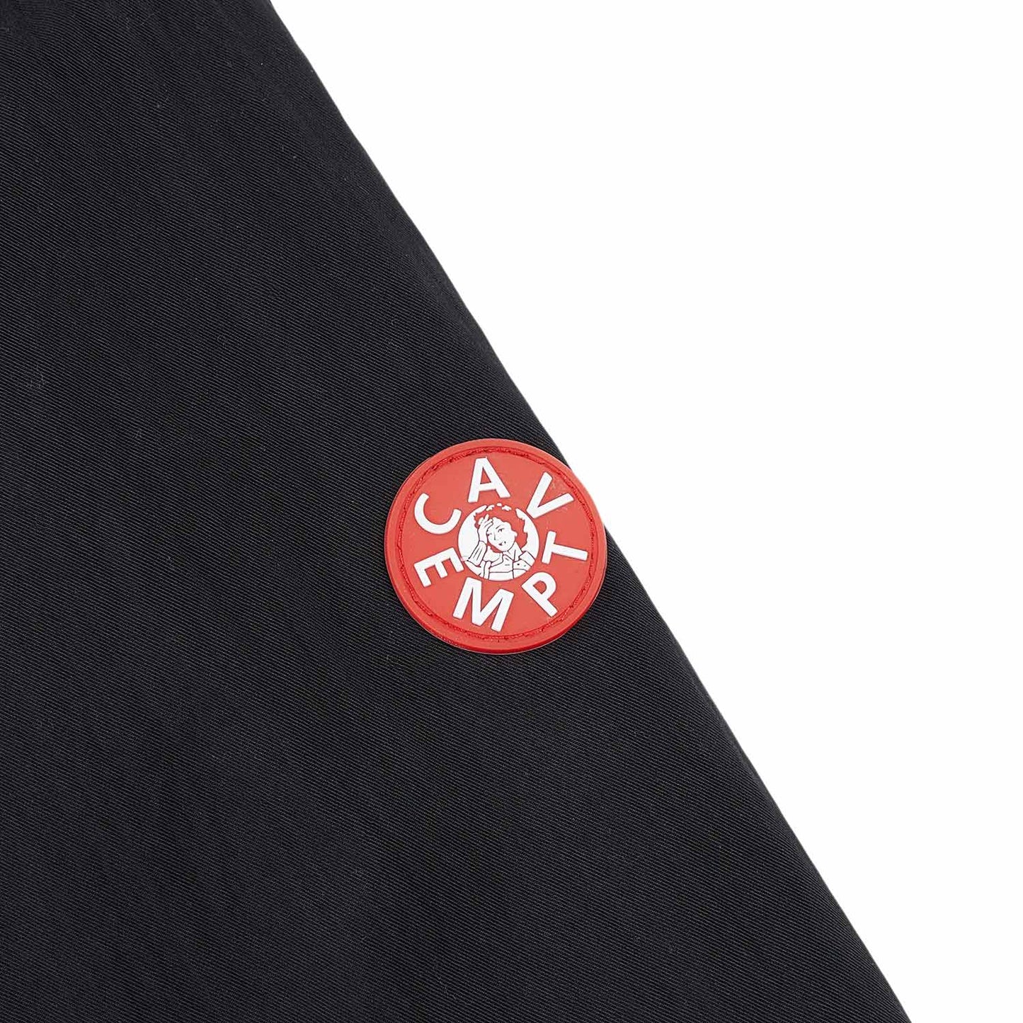 cav empt cn rib collar zip jacket (black) - a.plus