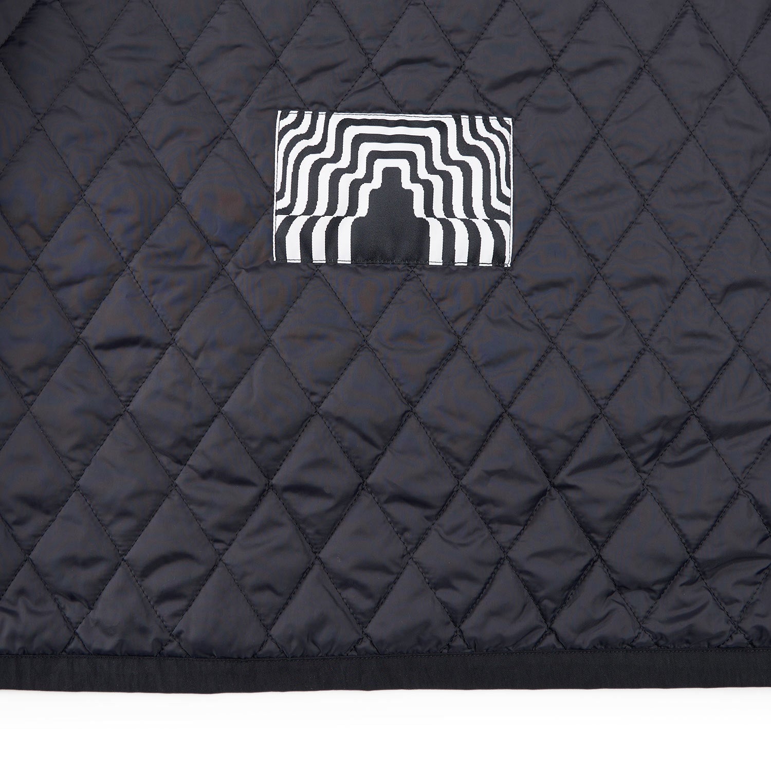 cav empt cn rib collar zip jacket (black) - a.plus