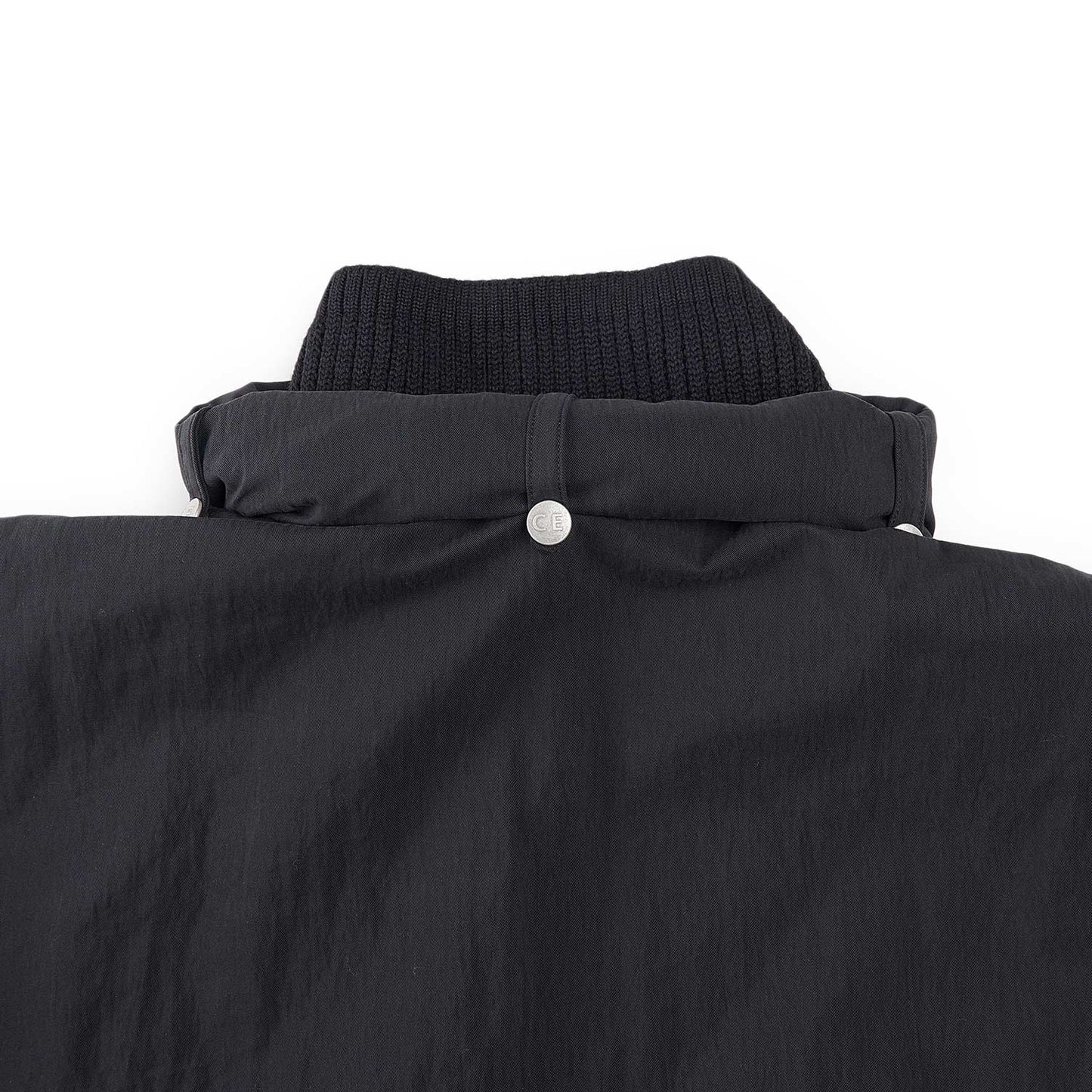 cav empt cn rib collar zip jacket (black) - a.plus