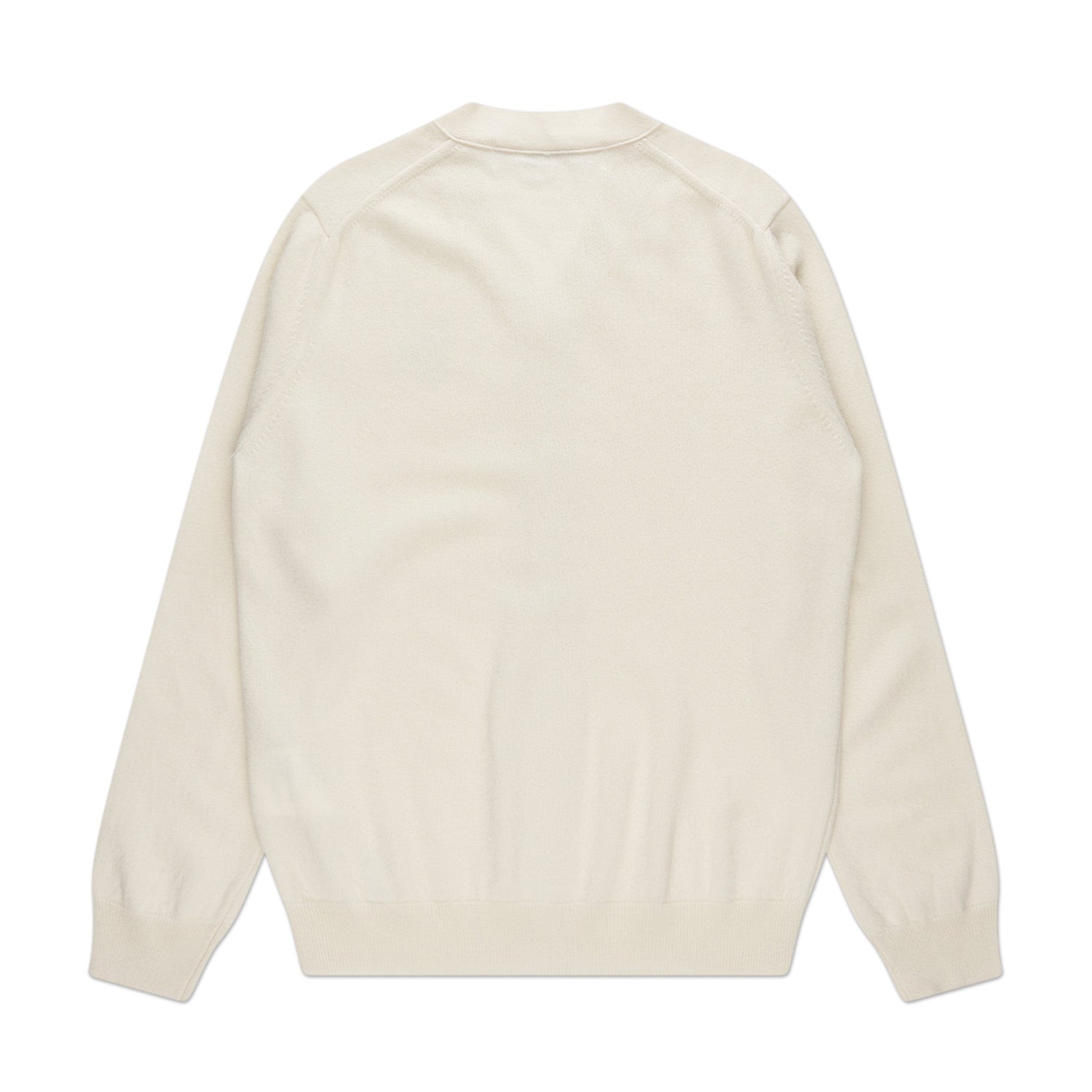 comme des garçons play knit cardigan (creme) - a.plus