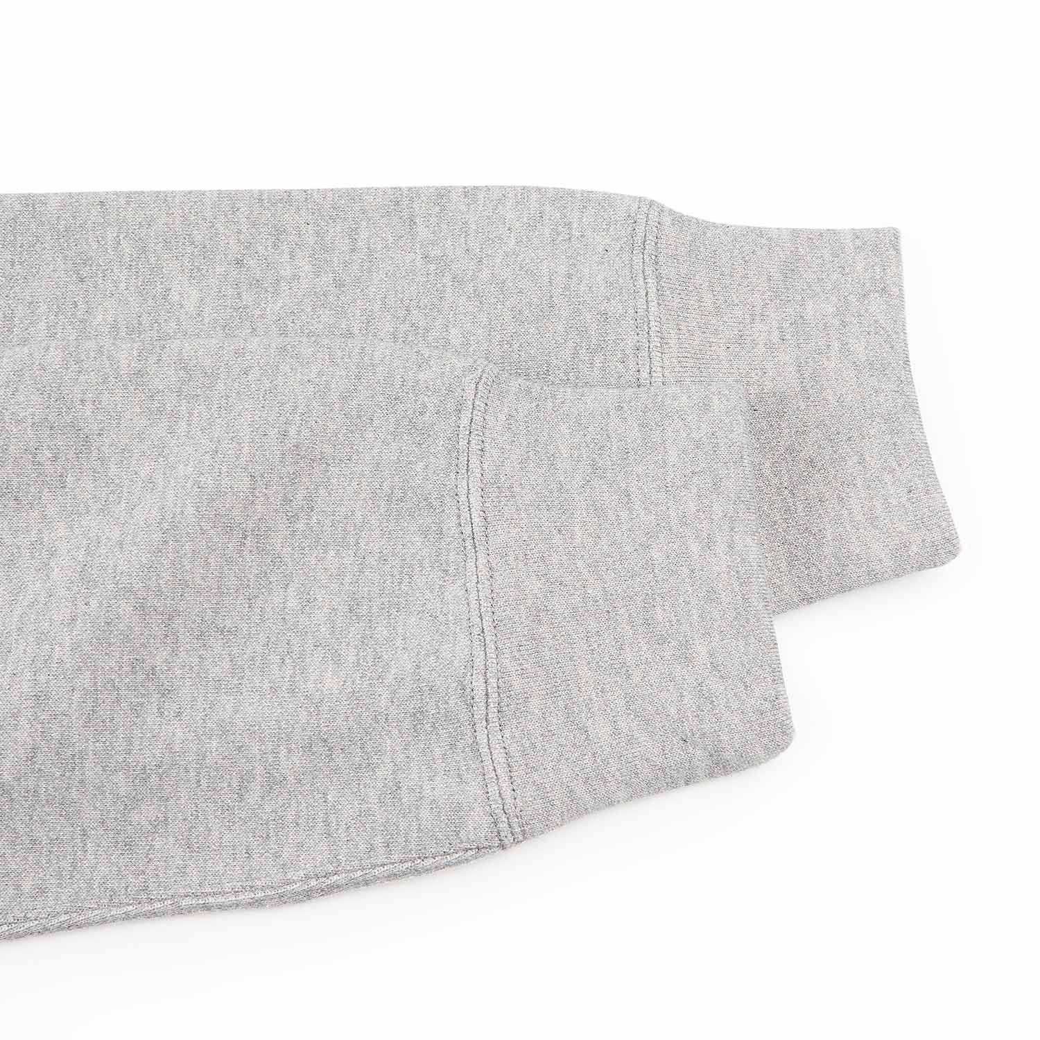 comme des garçons play sweatshirt knit (grey) - a.plus