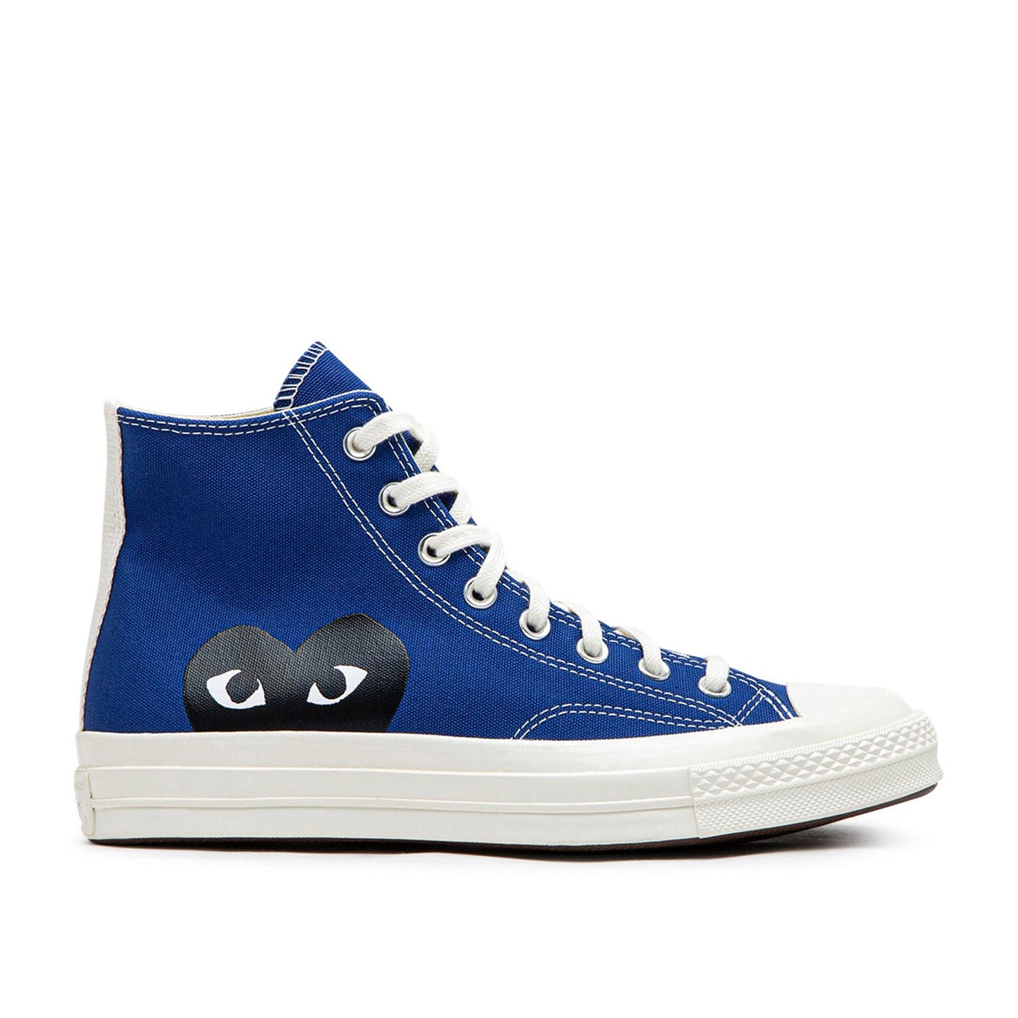 comme des garçons play x converse big heart chuck taylor all star 70 high (blue quartz) - a.plus