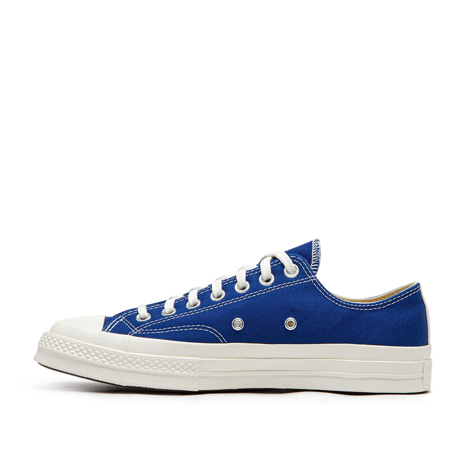 comme des garçons play x converse big heart chuck taylor all star 70 low (blue quartz) - a.plus