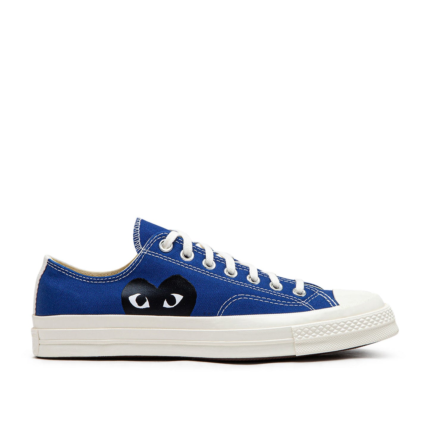 comme des garçons play x converse big heart chuck taylor all star 70 low (blue quartz) - a.plus
