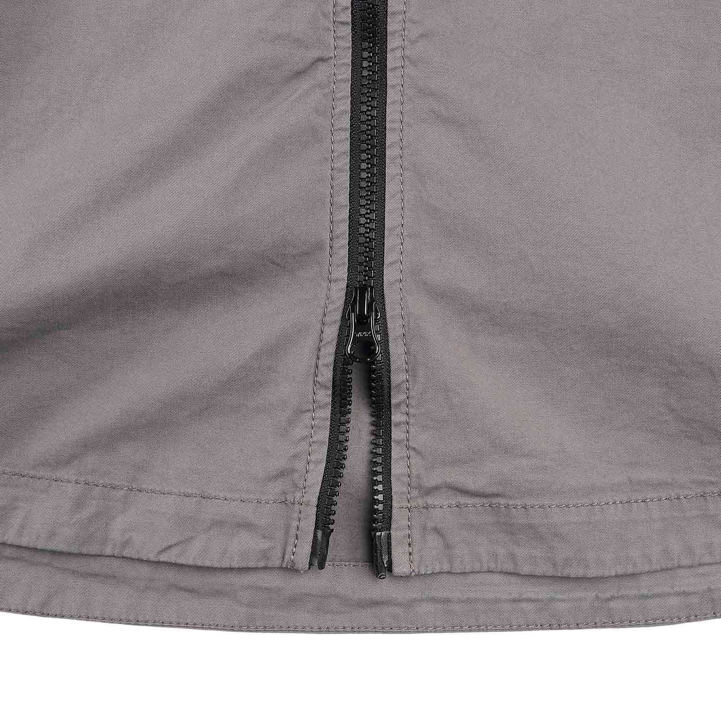 stone island overshirt (dove grey) - a.plus