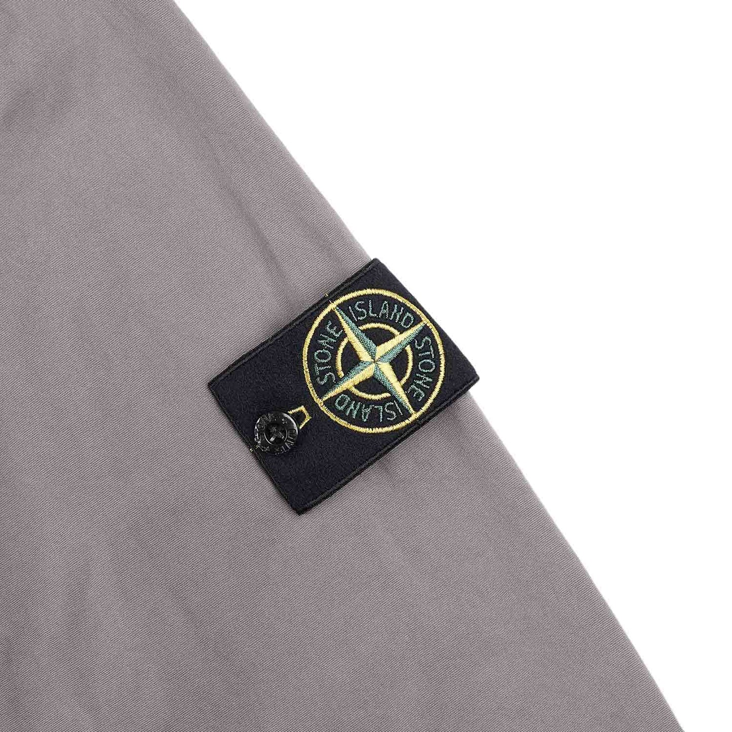 stone island overshirt (dove grey) - a.plus