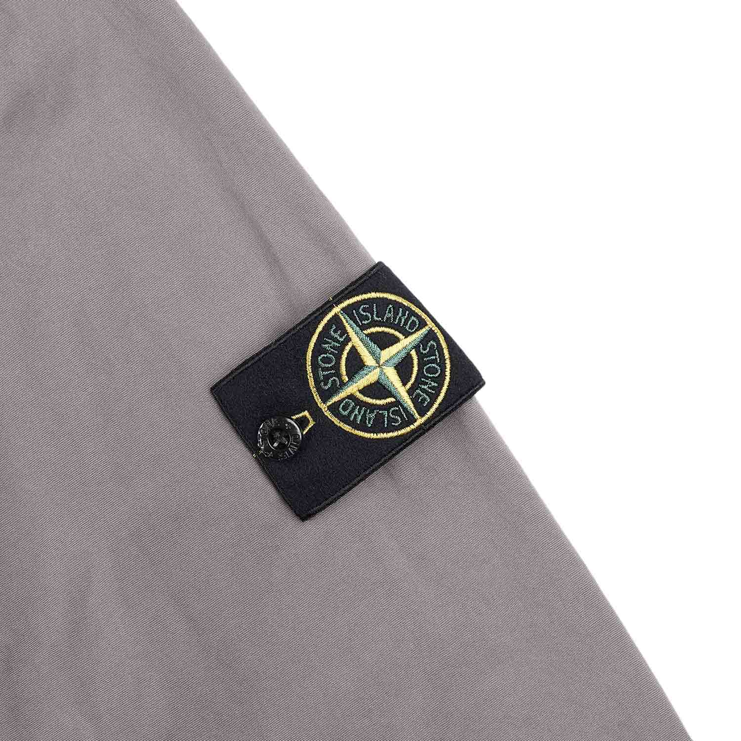 stone island overshirt (dove grey) - a.plus