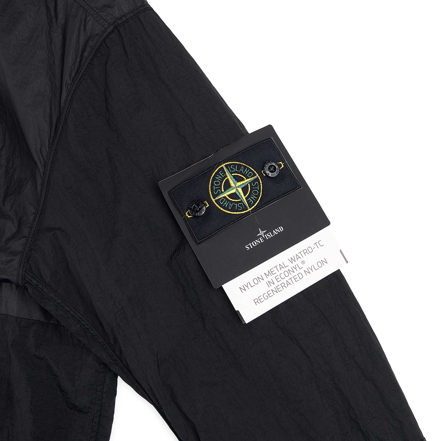 stone island jacket (black) - a.plus