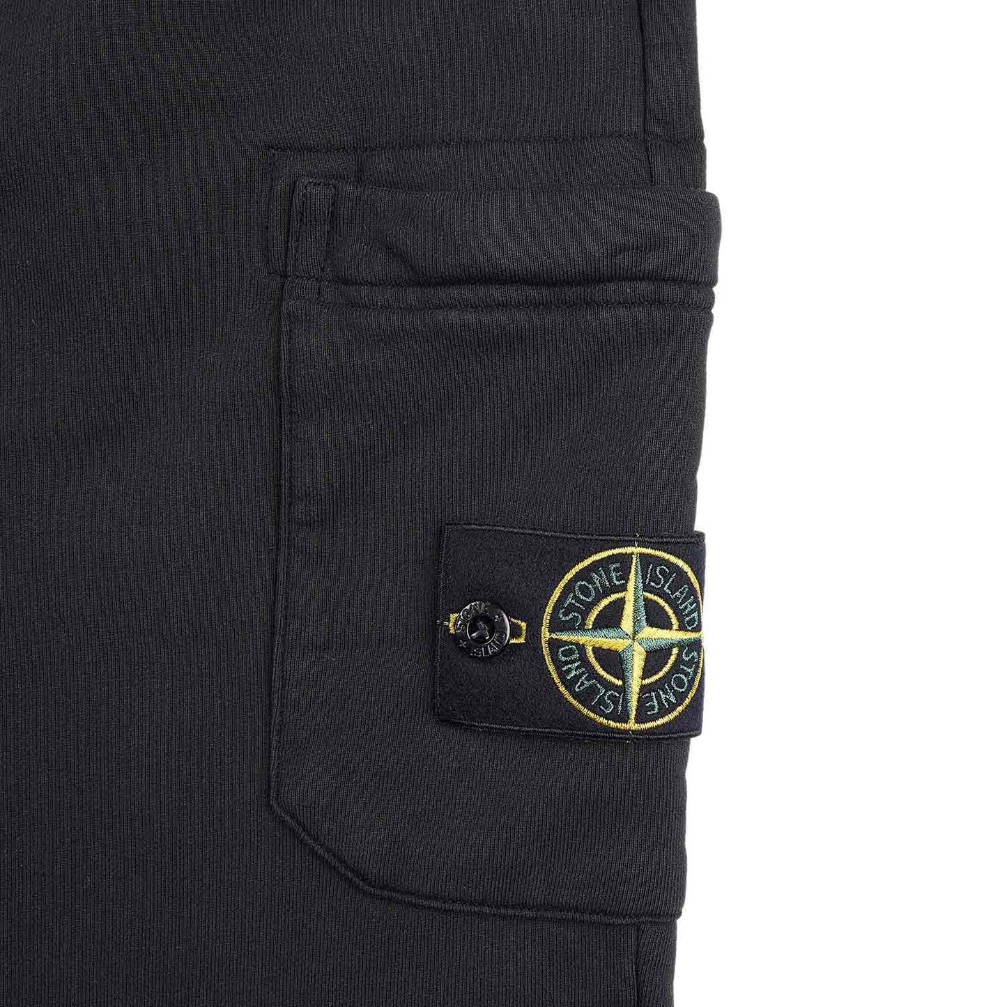 stone island fleece pants (black) - a.plus