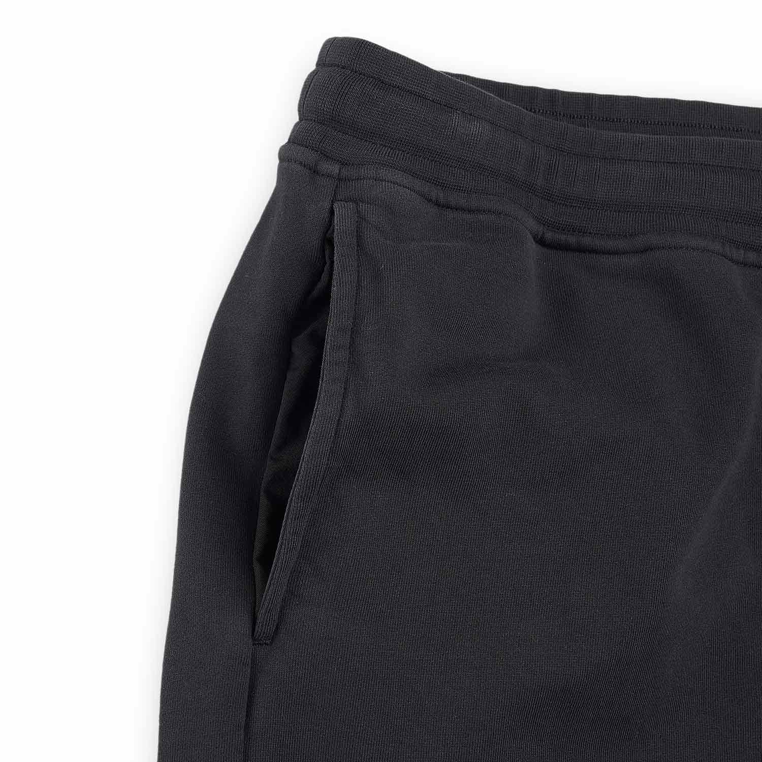 stone island fleece pants (black) - a.plus