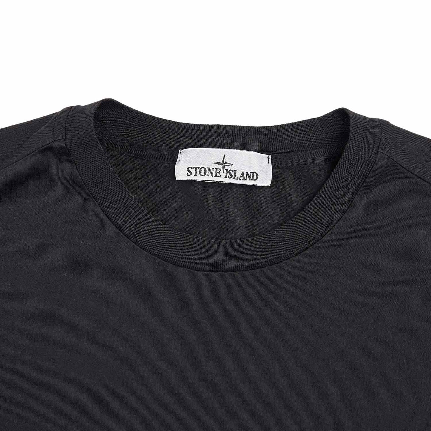 stone island t-shirt (black) - a.plus