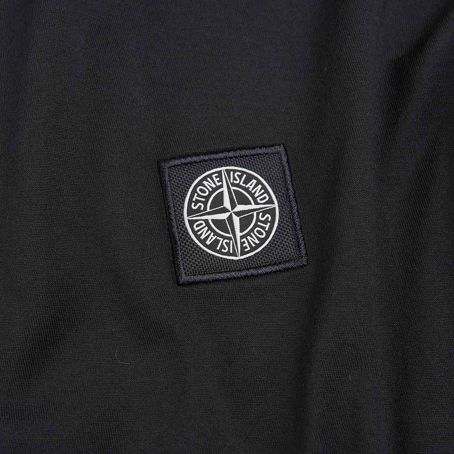stone island t-shirt (black) - a.plus