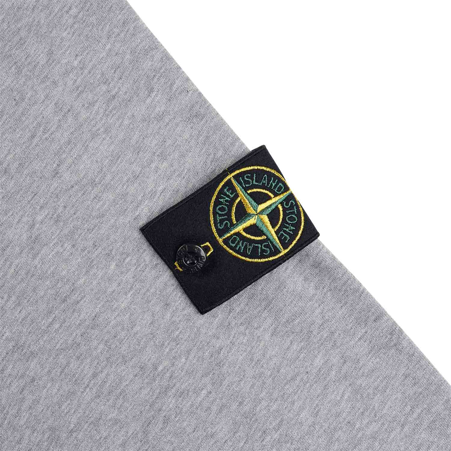 stone island sweatshirt (melange grey) - a.plus