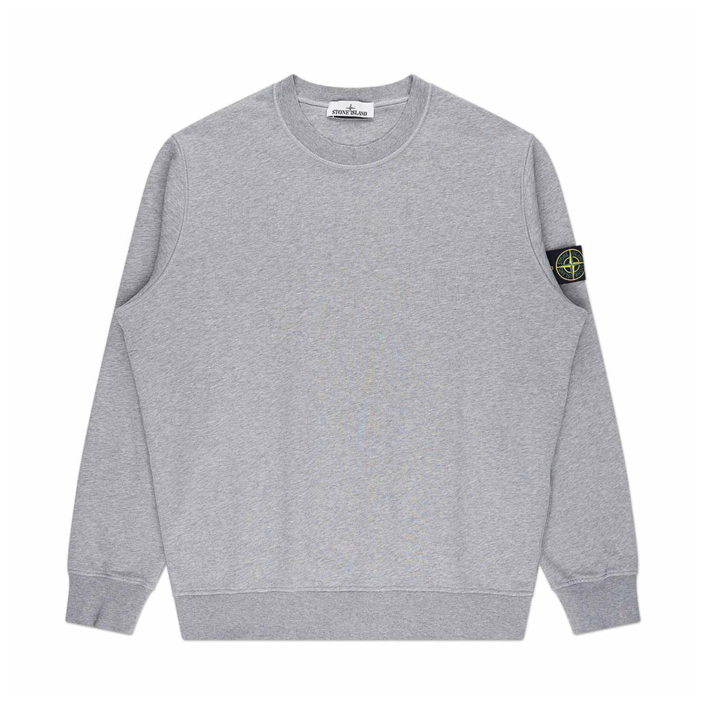 stone island sweatshirt (melange grey) - a.plus