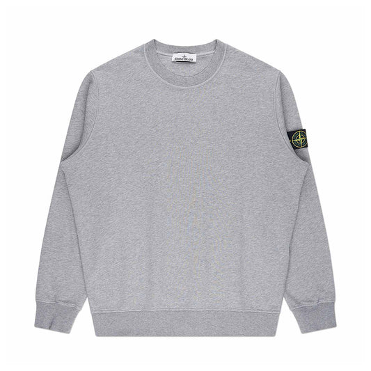 stone island sweatshirt (melange grey) - a.plus
