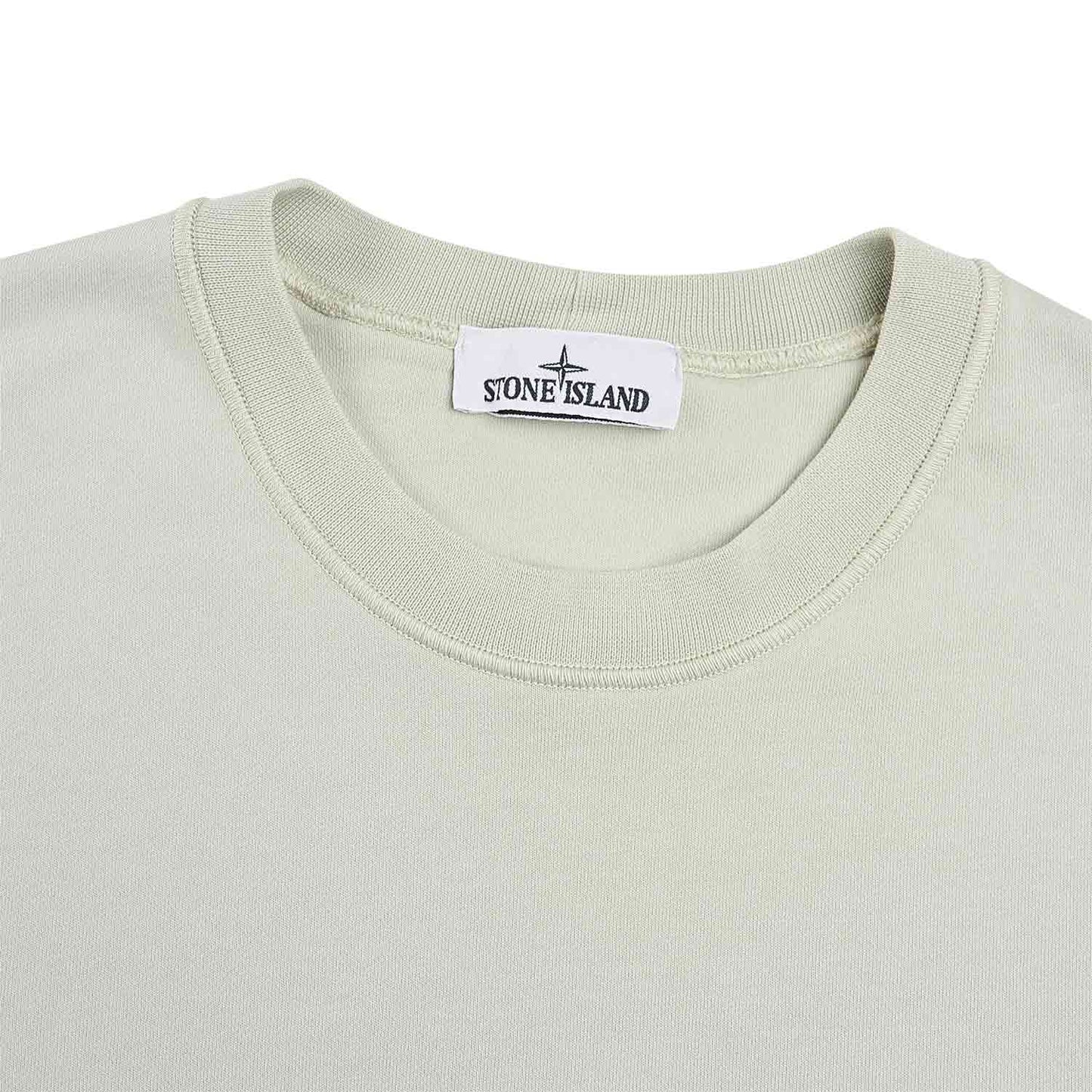 stone island sweatshirt (pistachio) - a.plus