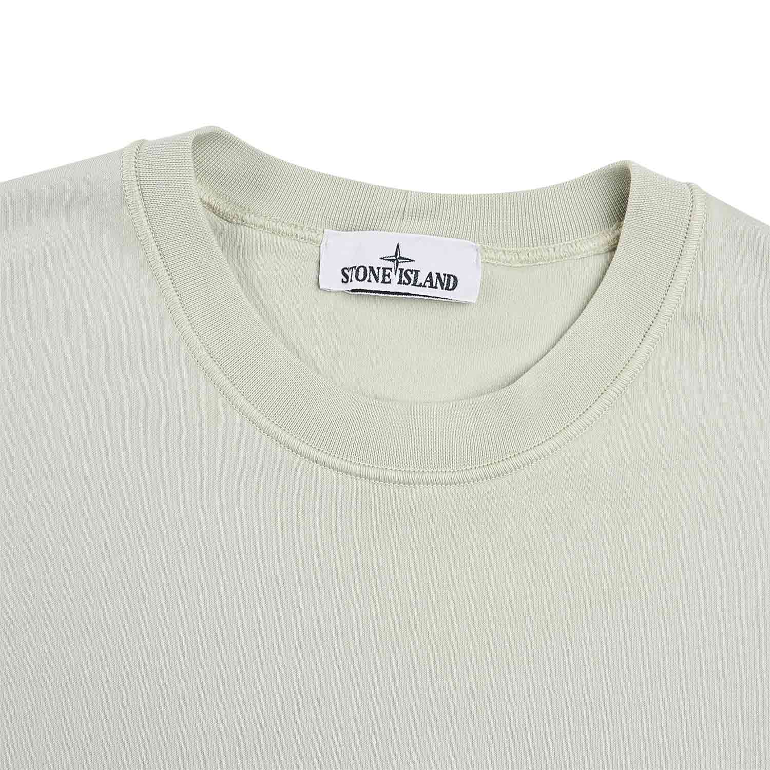 stone island sweatshirt (pistachio) - a.plus