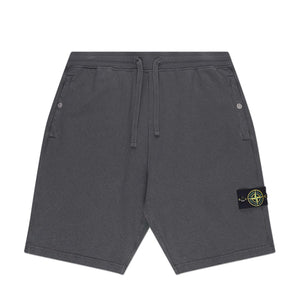 stone island fleece shorts (charcoal) - a.plus