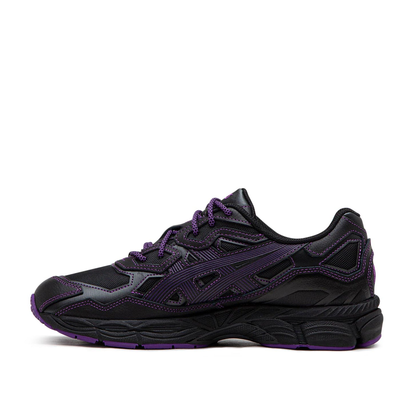 asics x needles gel-nyc (black / purple) - a.plus