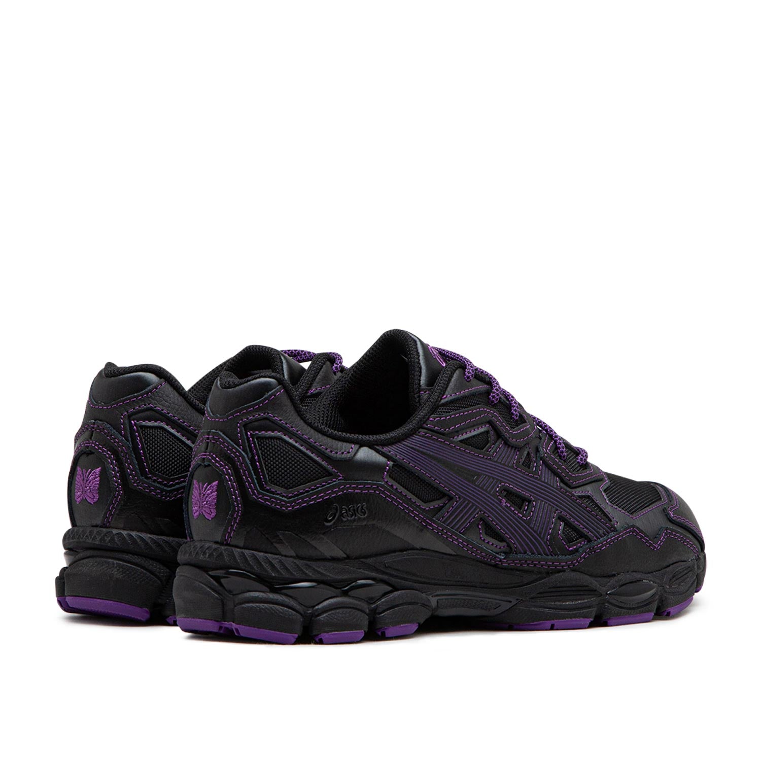 asics x needles gel-nyc (black / purple) - a.plus