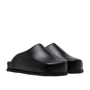 yume yume truck slides (black leather) - a.plus