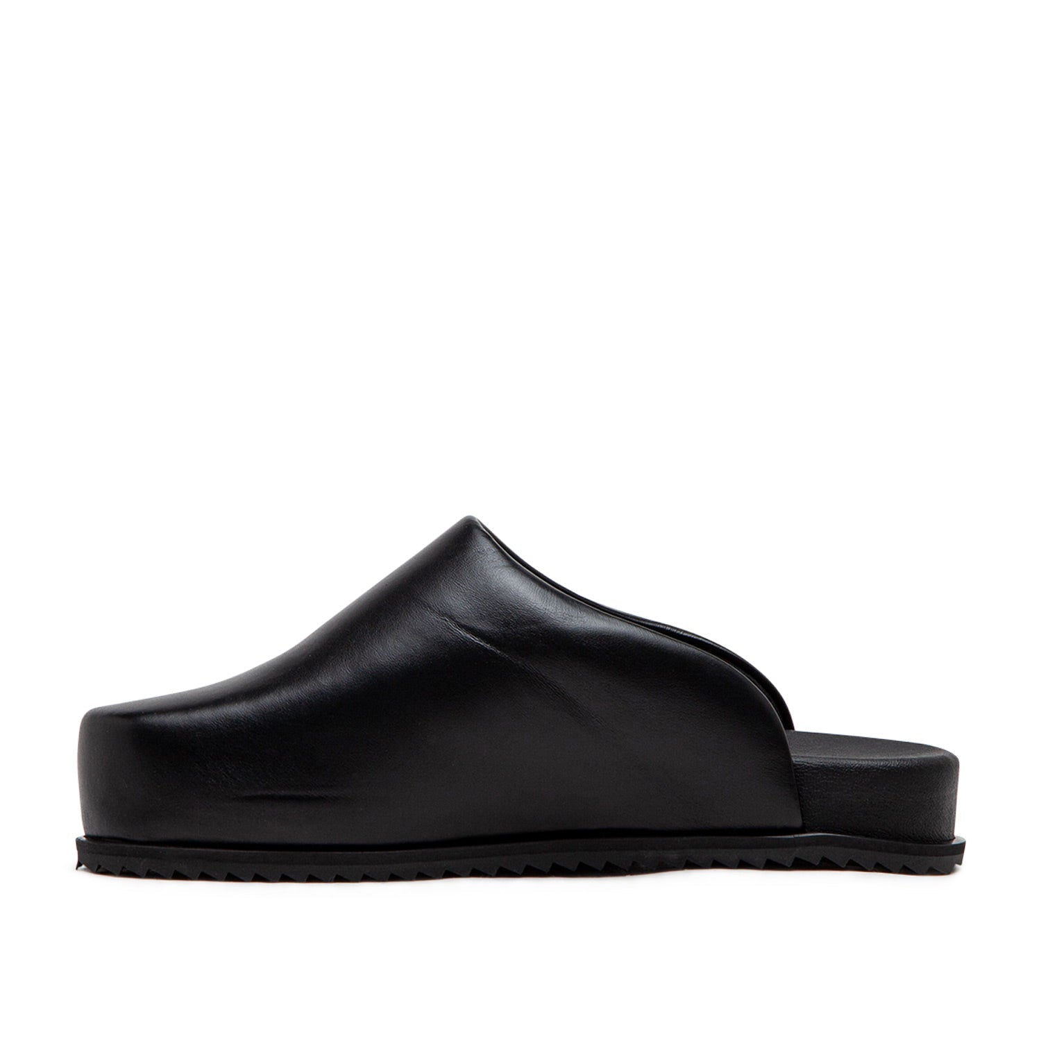 yume yume truck slides (black leather) - a.plus