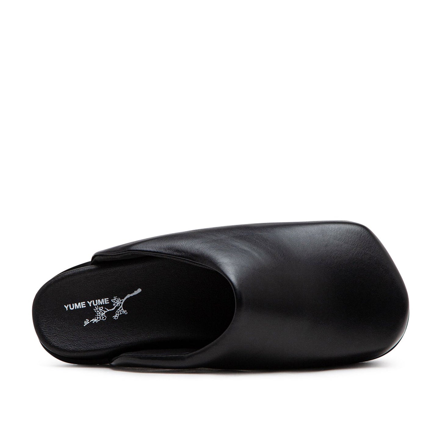 yume yume truck slides (black leather) - a.plus