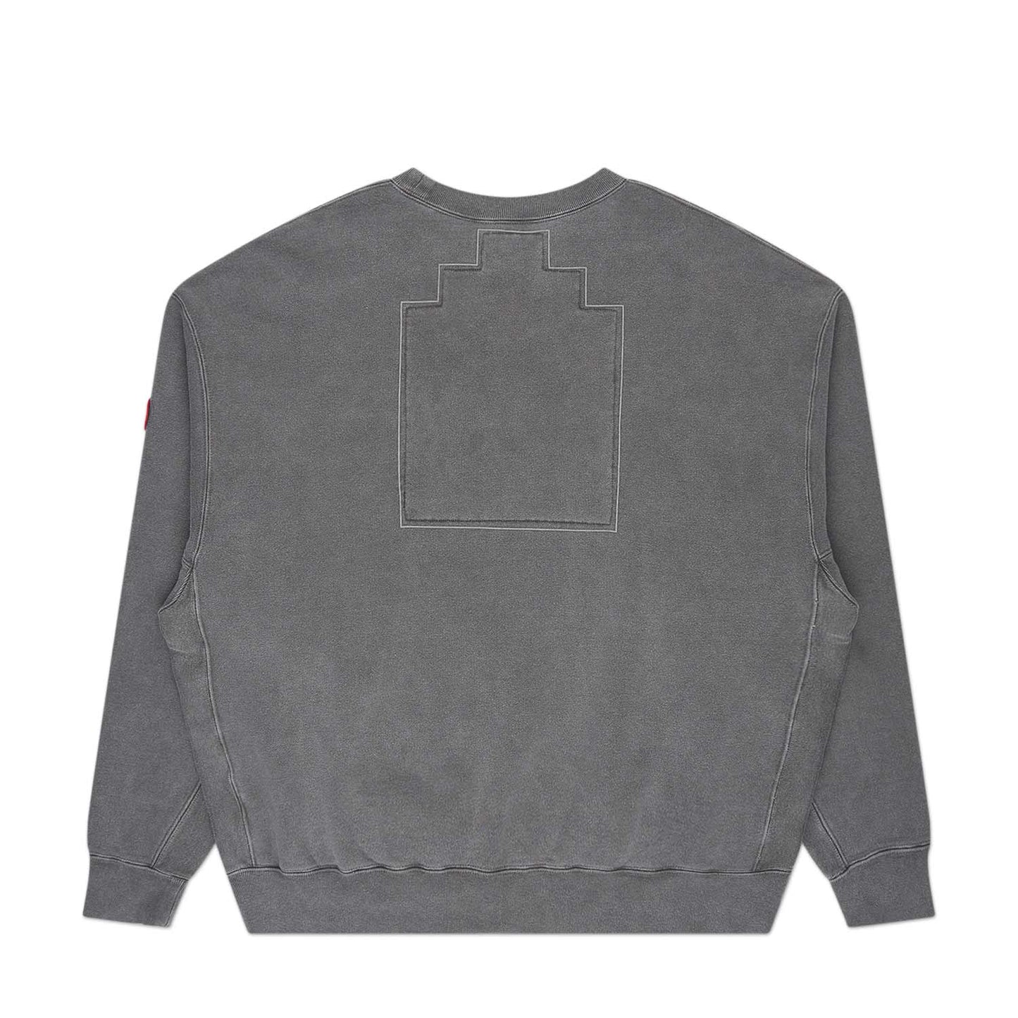 cav empt overdye wb headsx4 c.e crew neck (charcoal) - a.plus