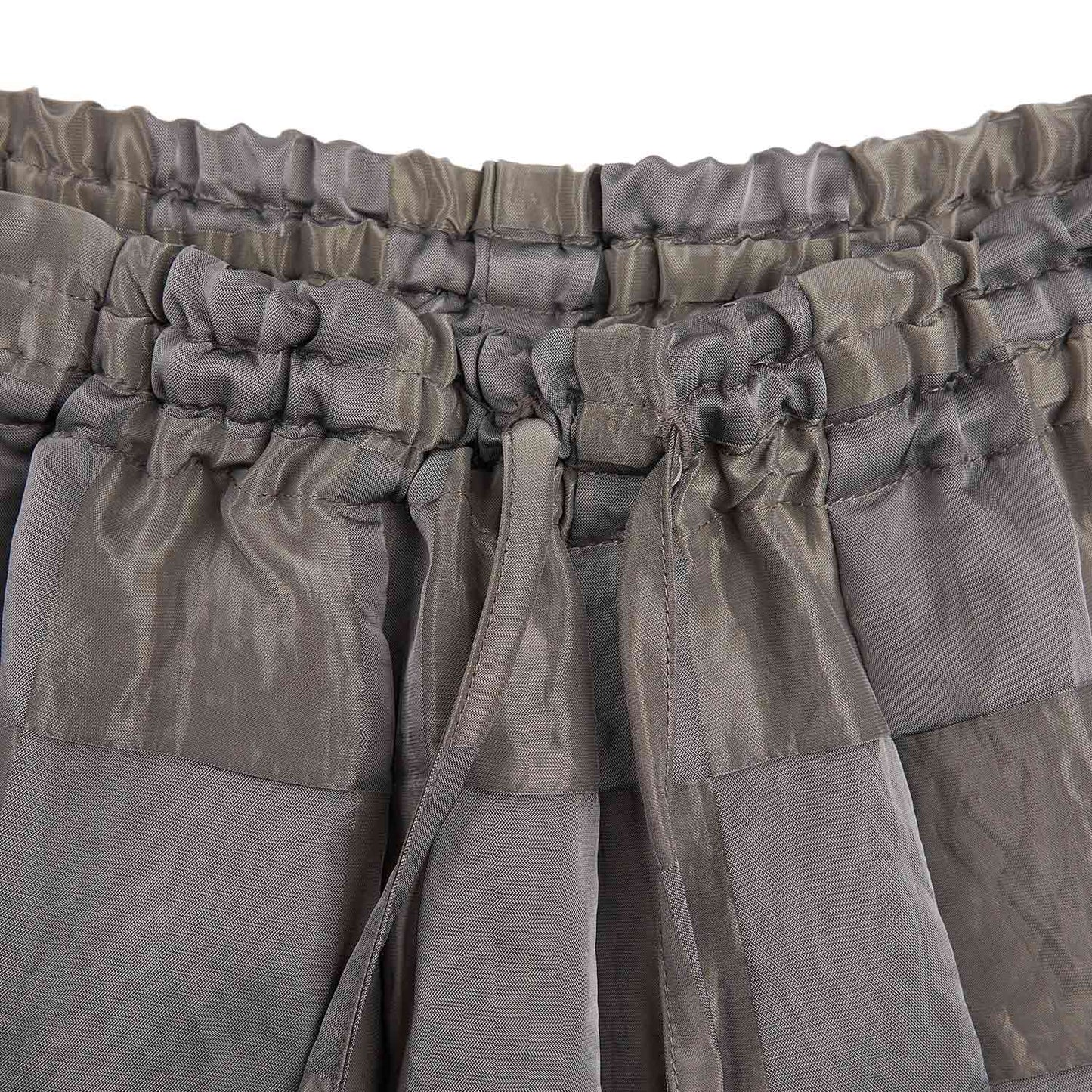 needles h.d.p. checker shorts (grey) - a.plus