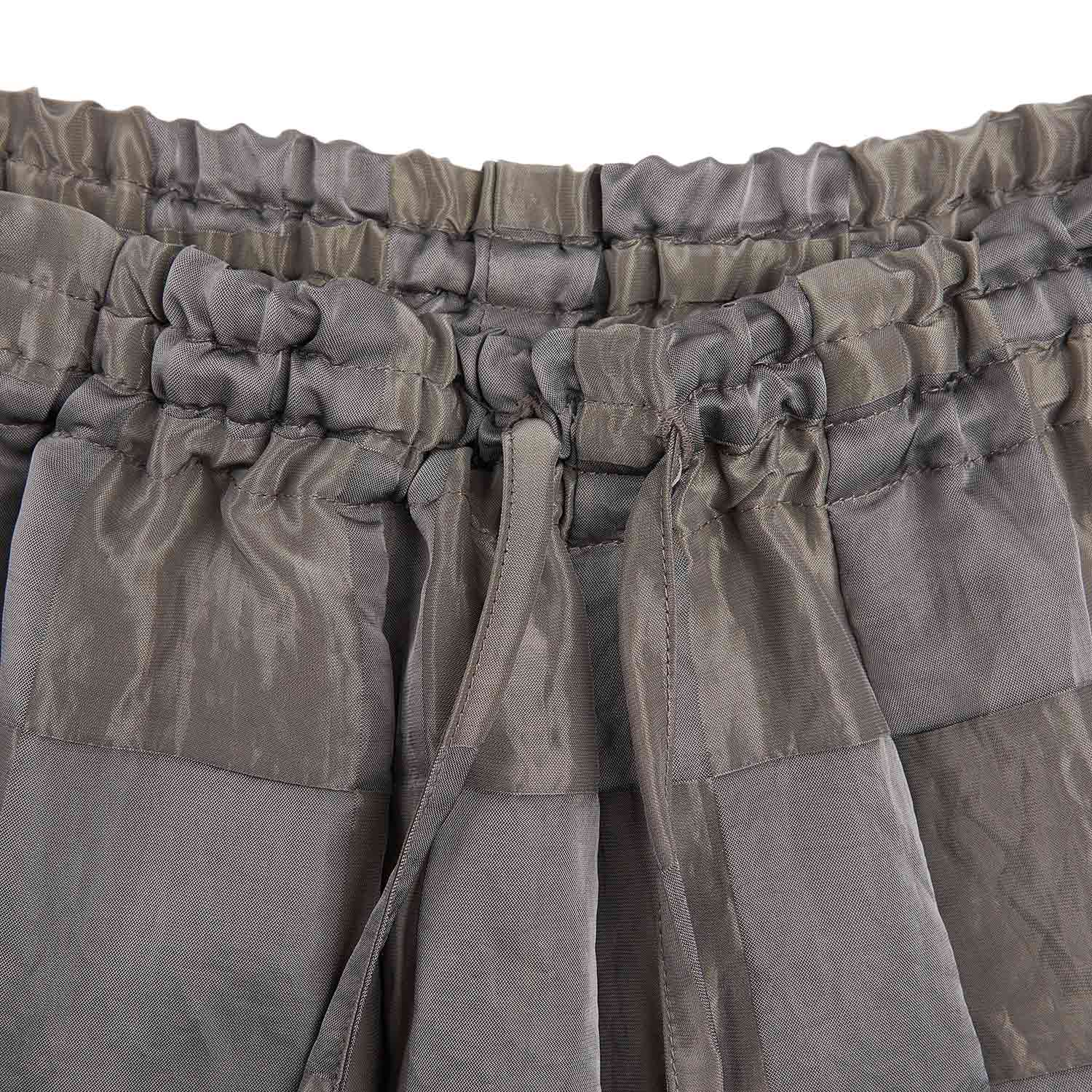 needles h.d.p. checker shorts (grey) - a.plus