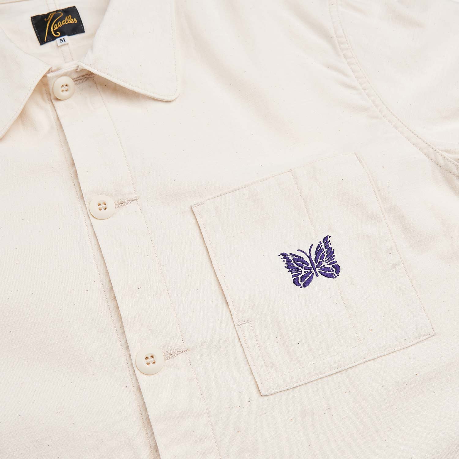 needles d.n. coverall (white) - a.plus