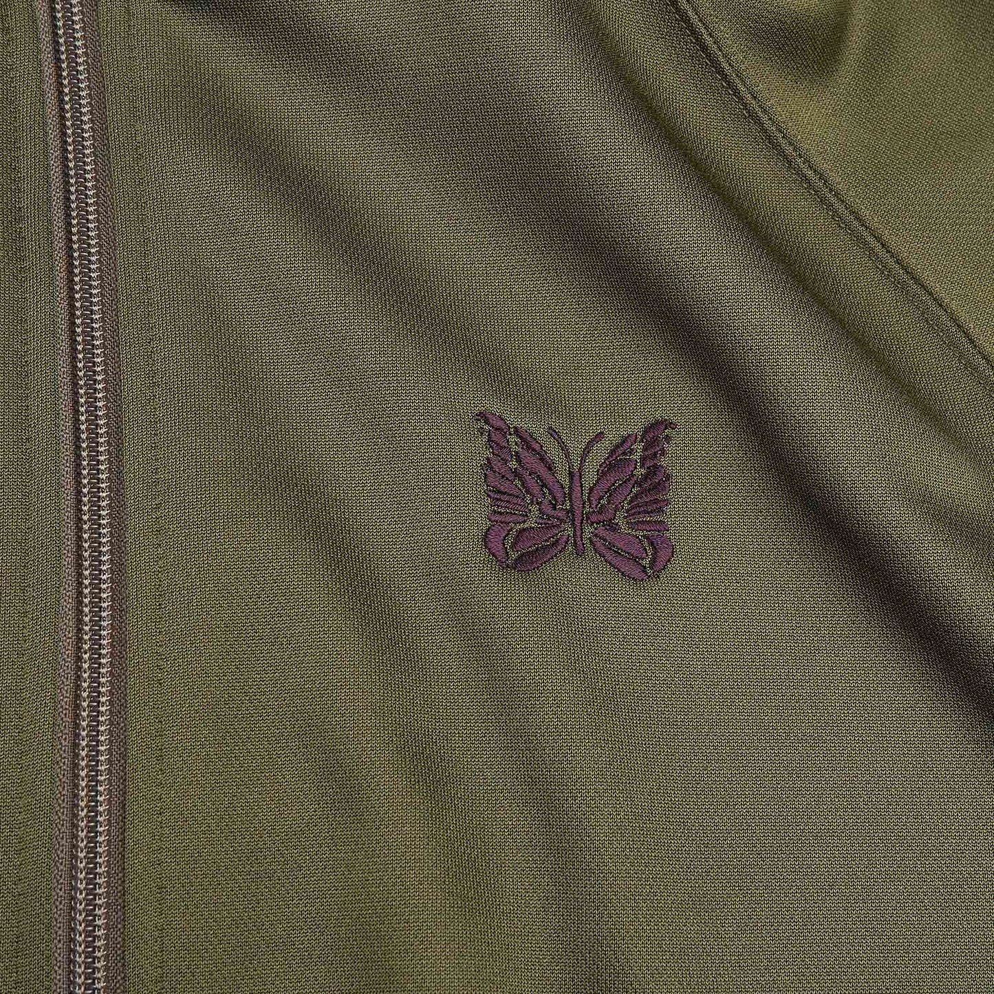 needles track jacket (olive) - a.plus