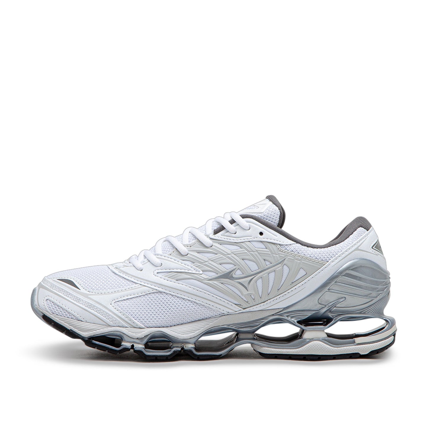 mizuno wave prophecy ls (white / silver / harbor mist) - a.plus