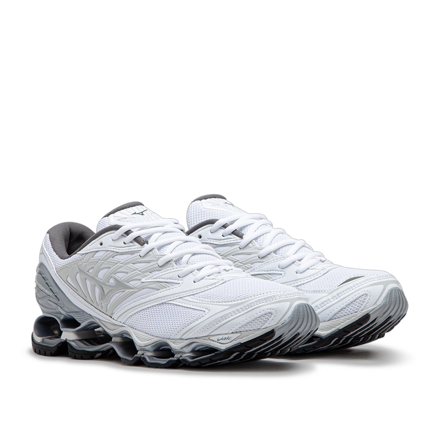 mizuno wave prophecy ls (white / silver / harbor mist) - a.plus