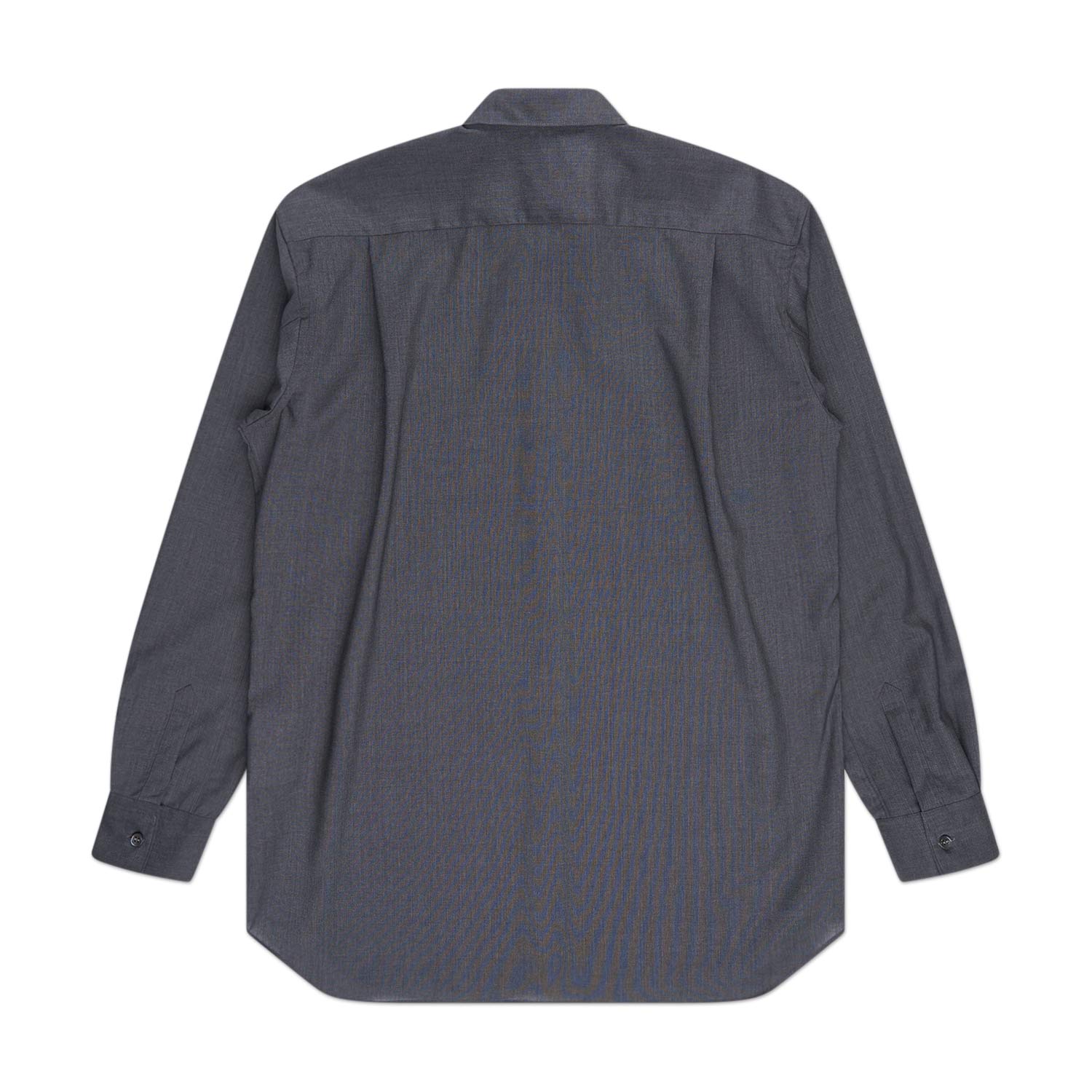 comme des garçons shirt woven shirt (grey) - a.plus