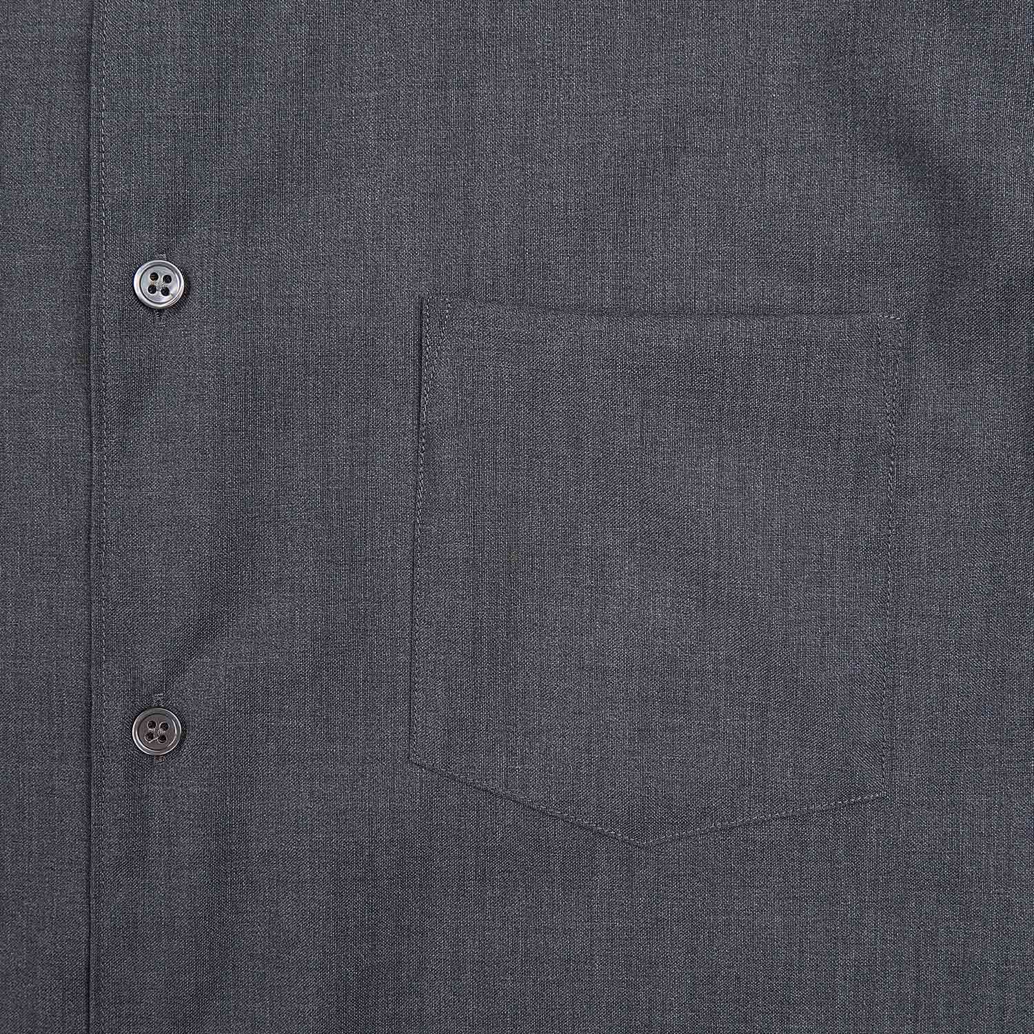 comme des garçons shirt woven shirt (grey) - a.plus