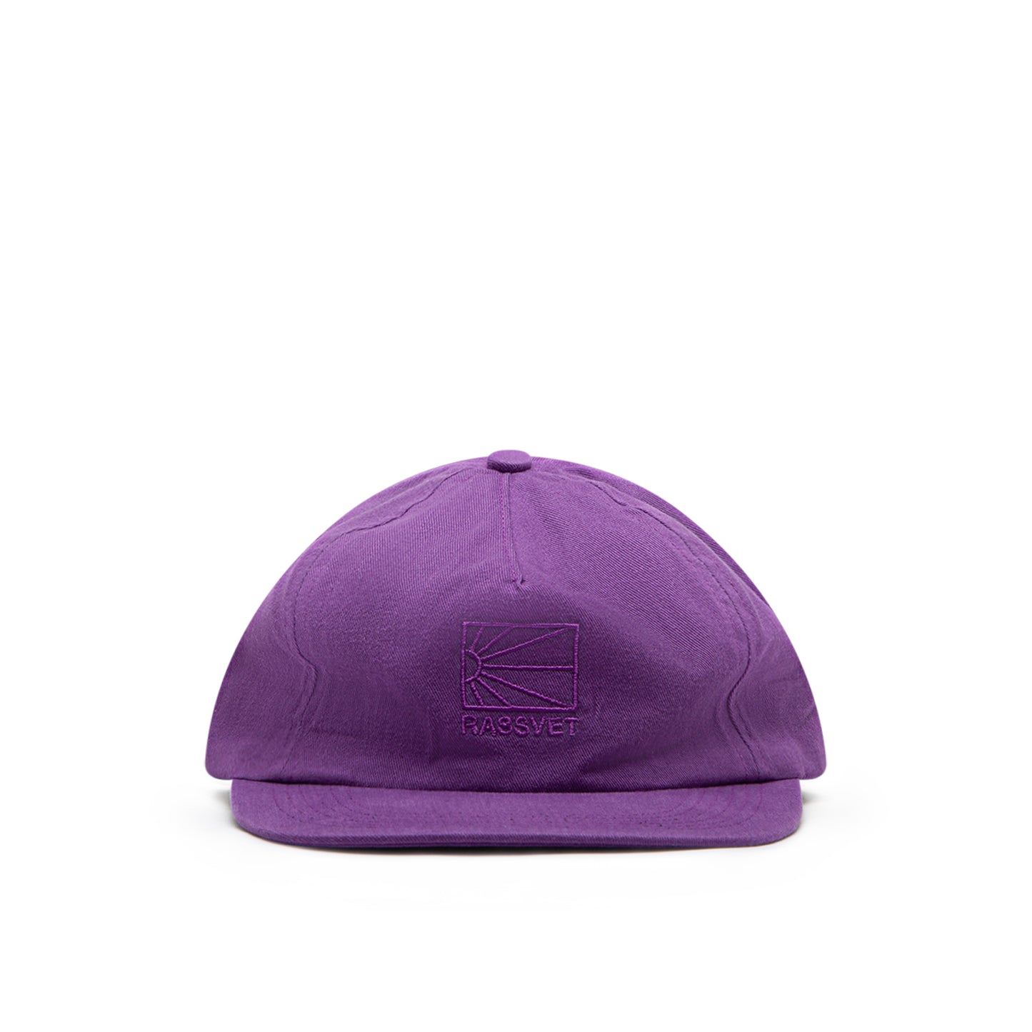 rassvet 5-panel logo cap (purple) - a.plus