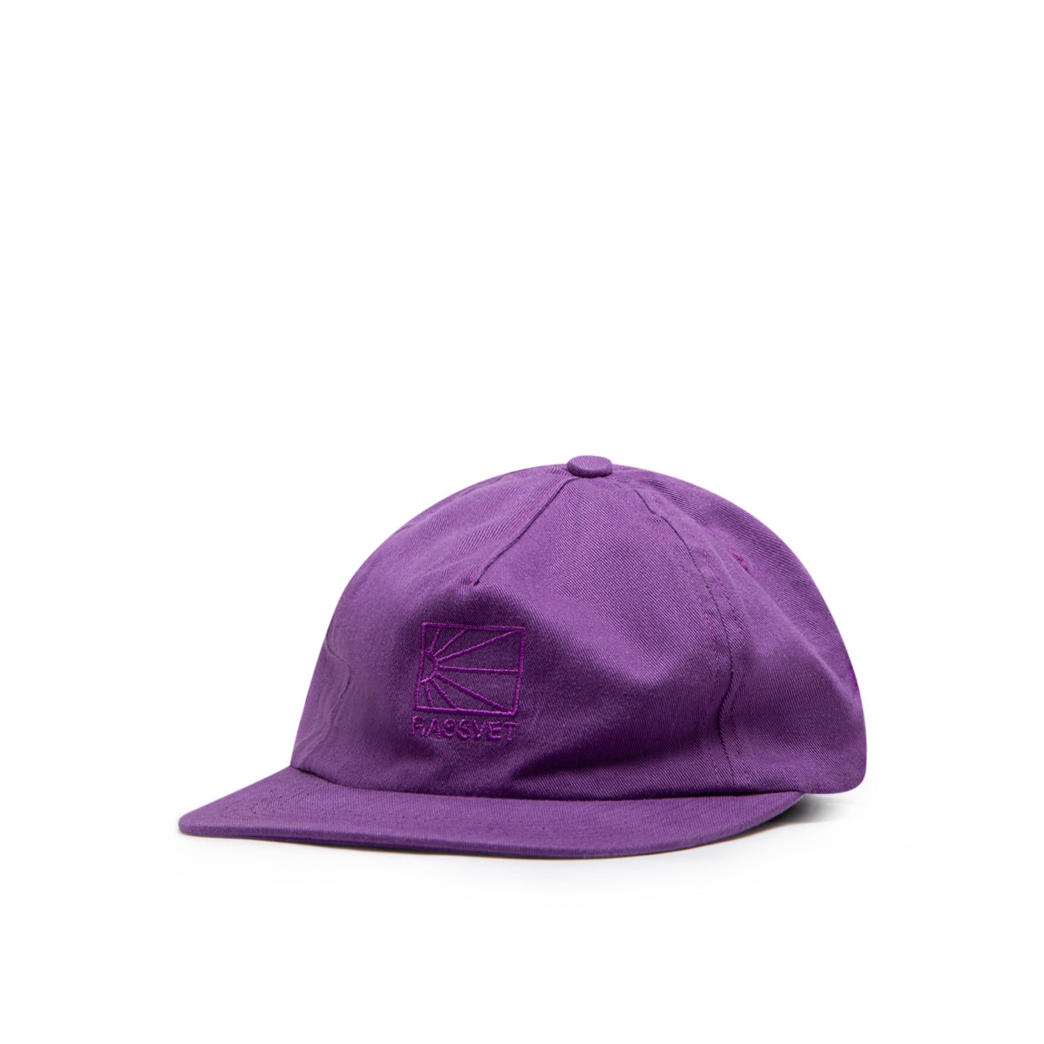 rassvet 5-panel logo cap (purple) - a.plus