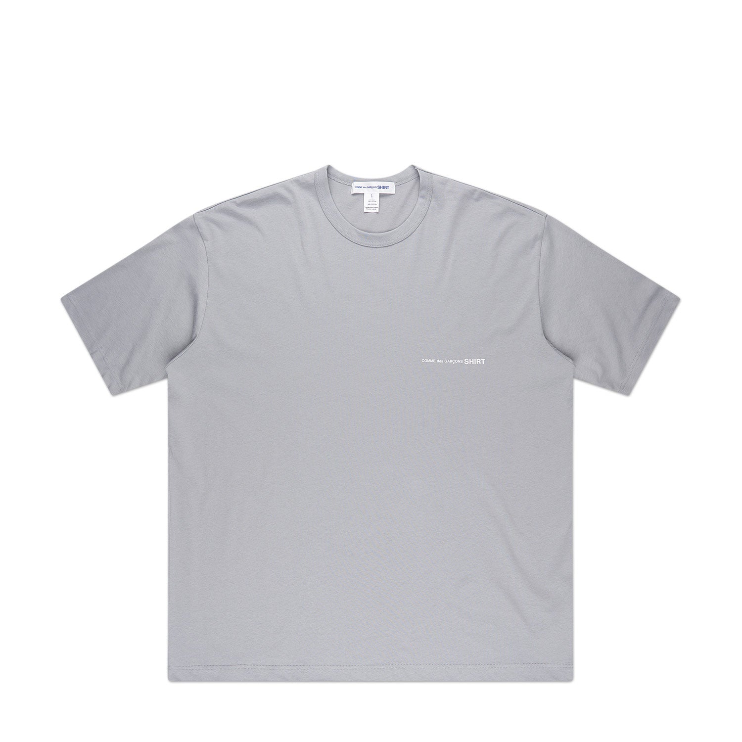 comme des garçons shirt t-shirt knit (grey) - a.plus