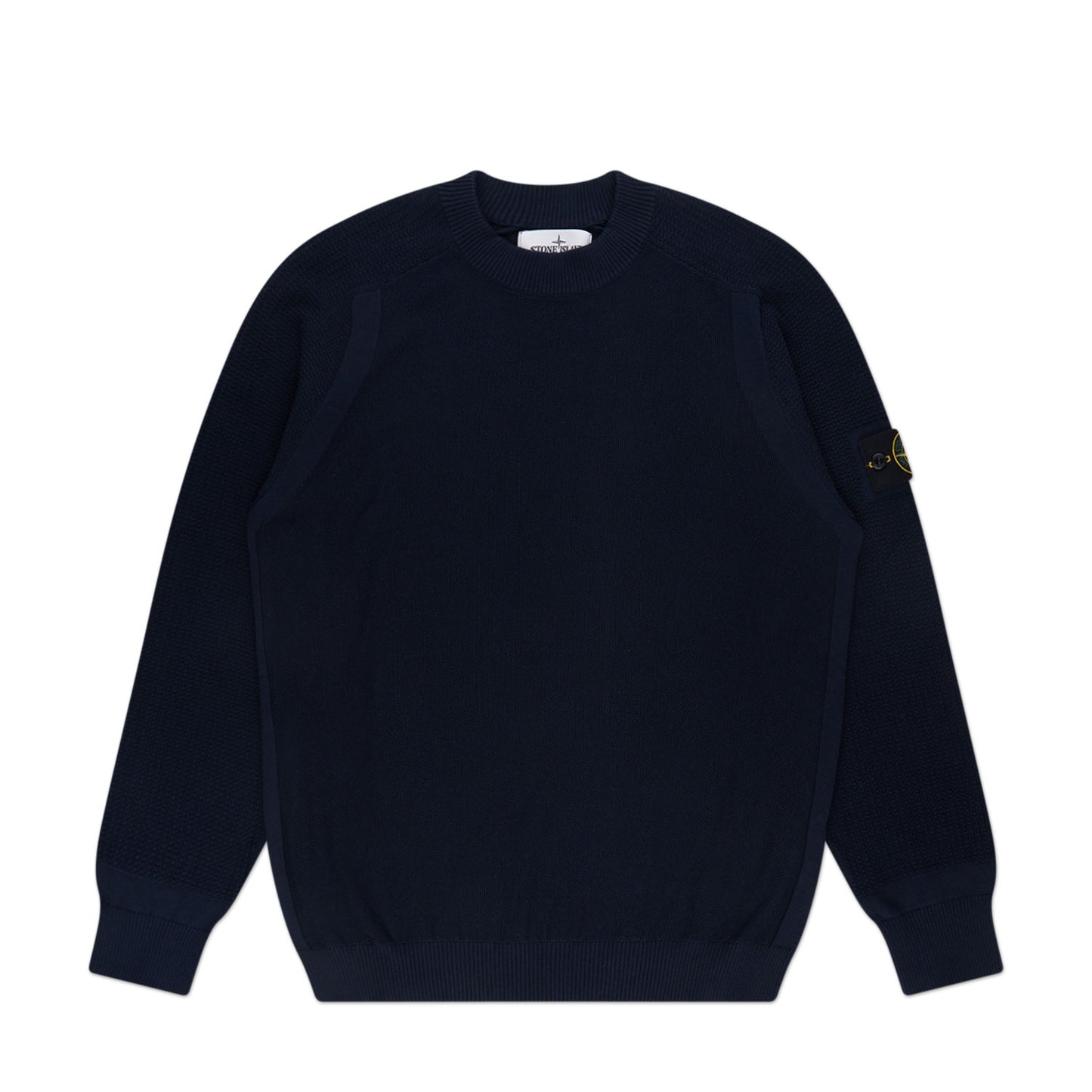 stone island knit pullover (navy blue) - a.plus