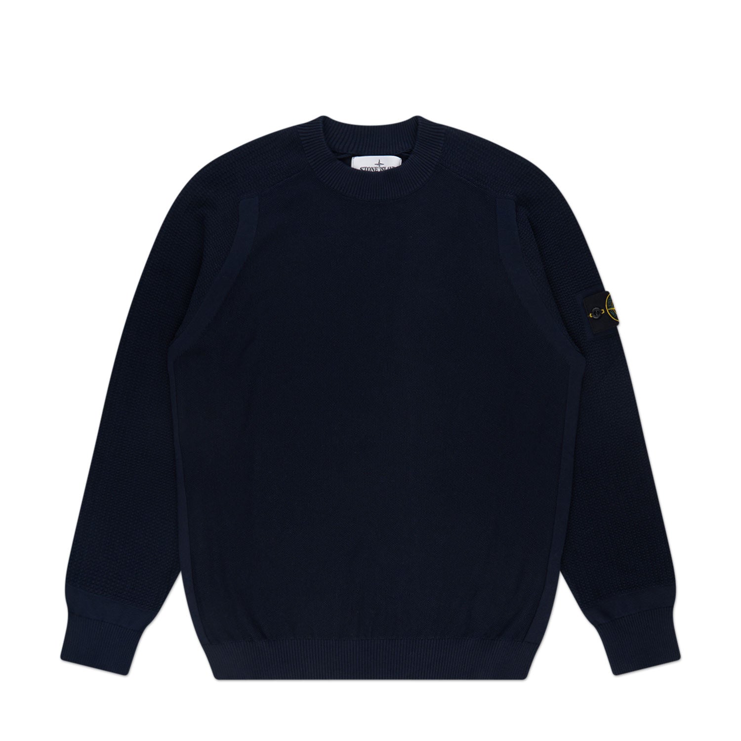 stone island knit pullover (navy blue) - a.plus