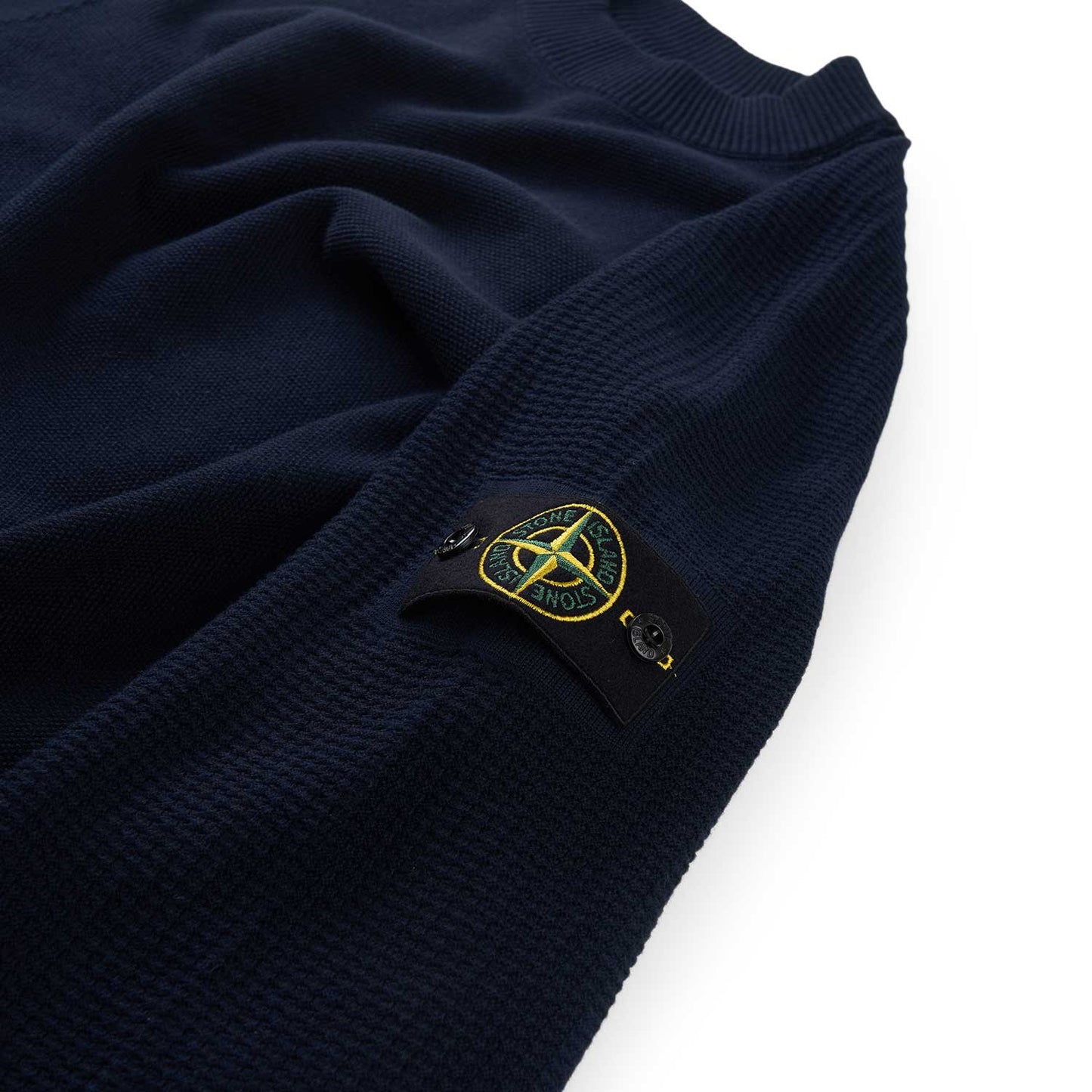 stone island knit pullover (navy blue) - a.plus