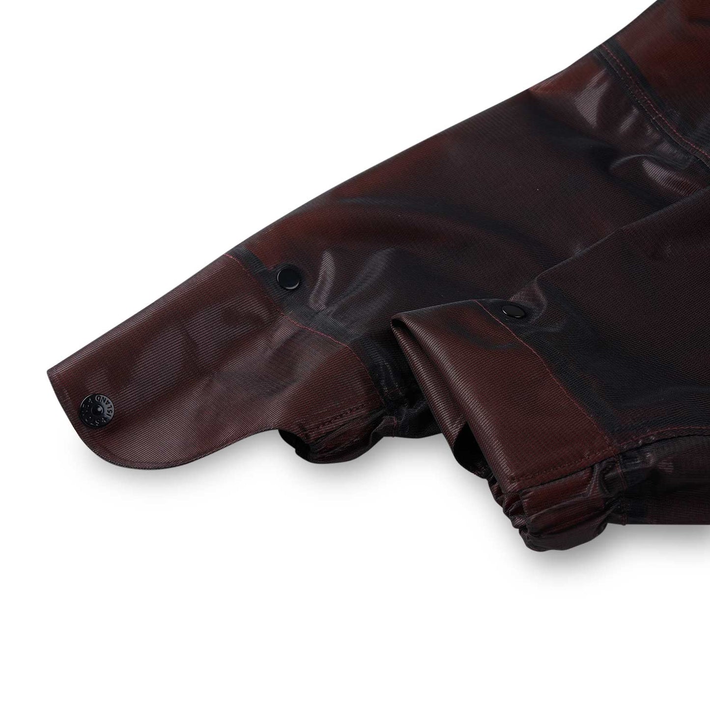 stone island patch coat (rust) - a.plus