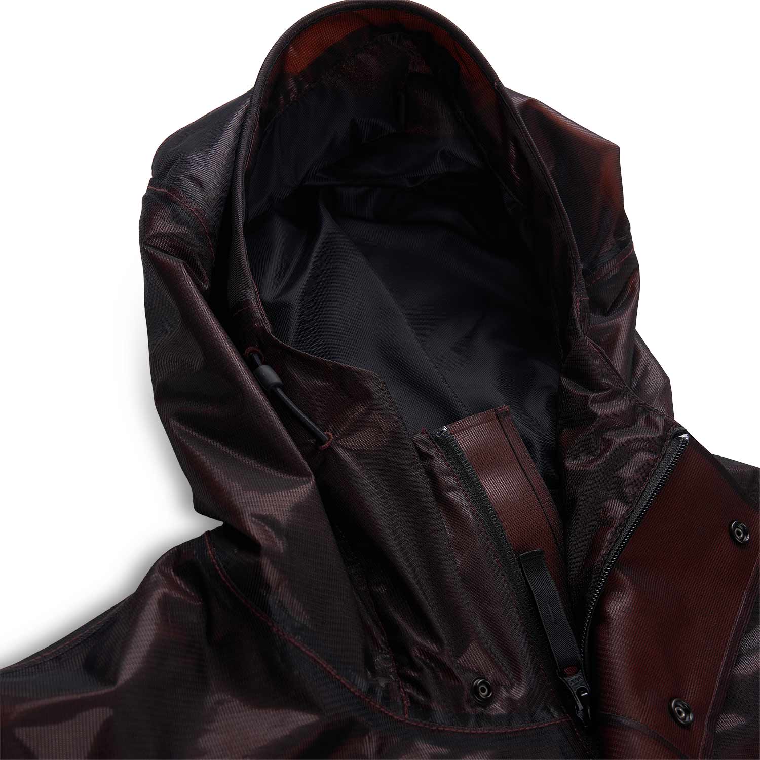 stone island patch coat (rust) - a.plus