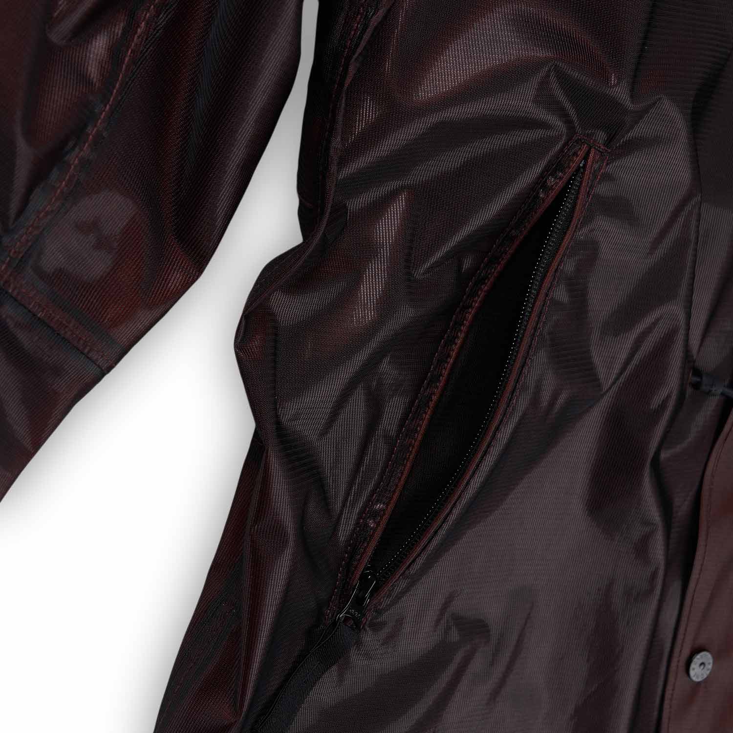 stone island patch coat (rust) - a.plus