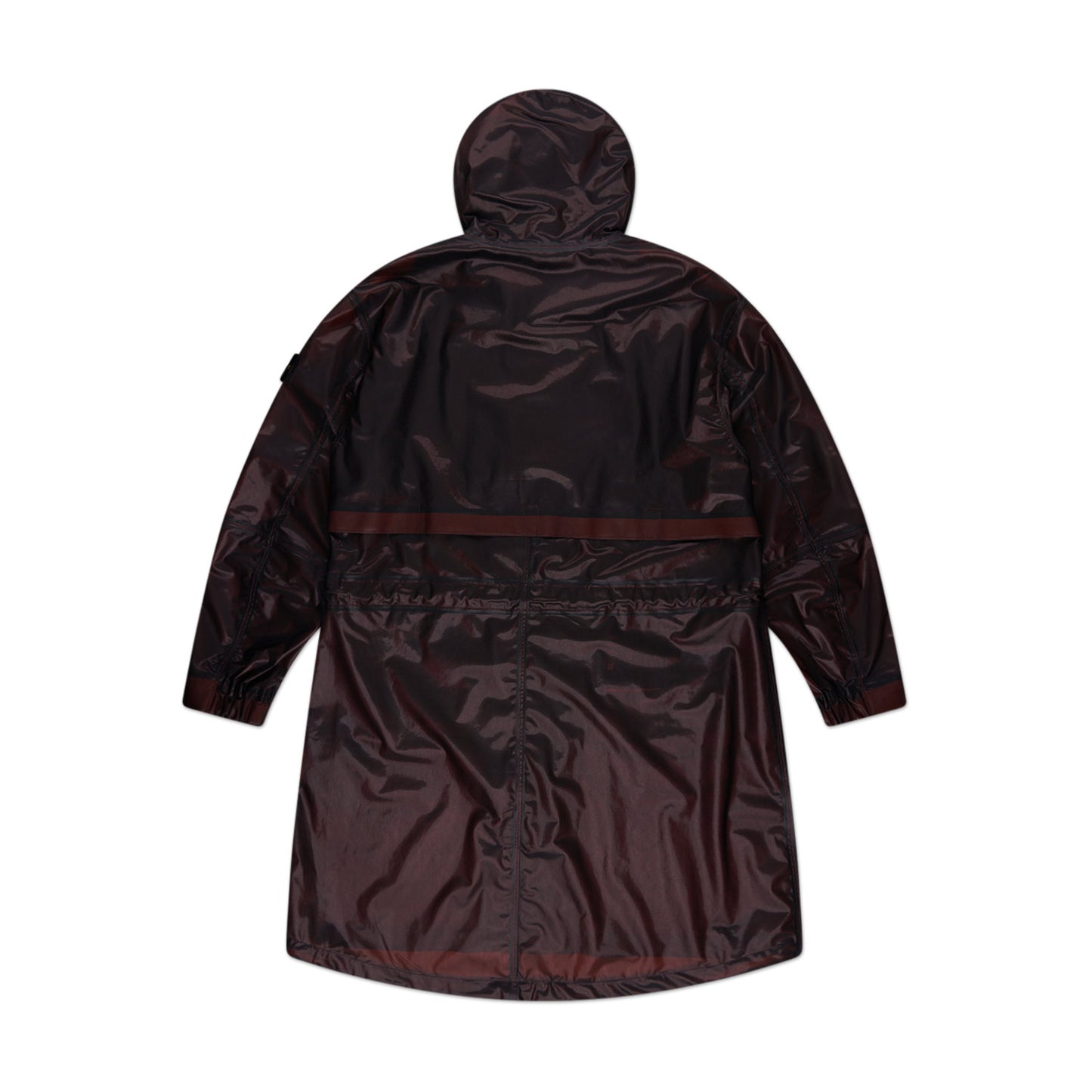 stone island patch coat (rust) - a.plus