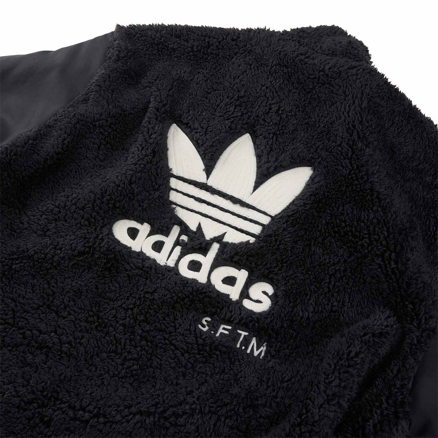 adidas x song for the mute fleece jacket (black) - a.plus