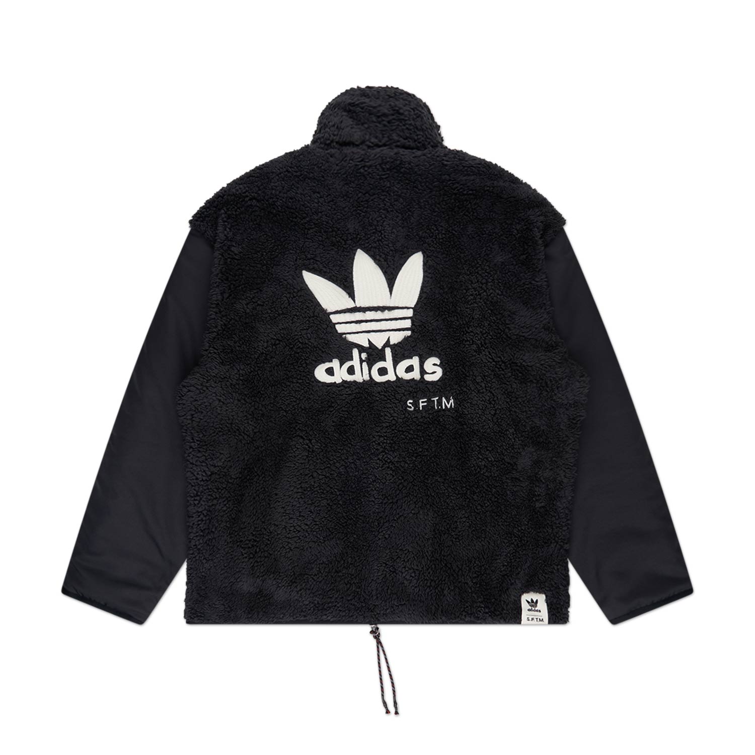 adidas x song for the mute fleece jacket (black) - a.plus