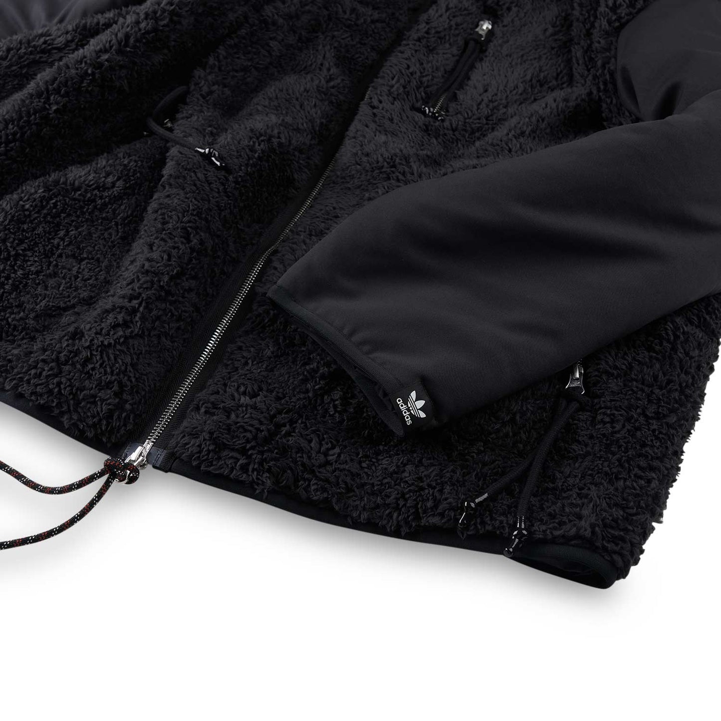 adidas x song for the mute fleece jacket (black) - a.plus